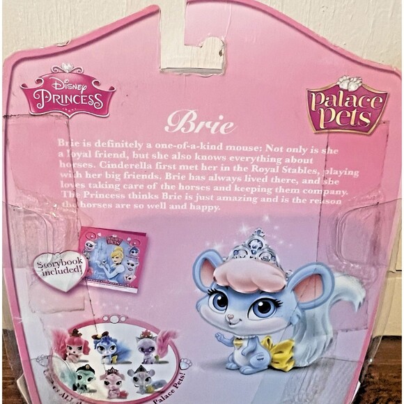 Disney Princess Palace Pets Furry Tail Friends-Cinderella's mouse Brie - SEALED - Picture 10 of 10